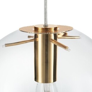 Lampa wisząca Tonda - szklana kula, design Step | Kup online