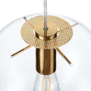 Lampa wisząca Tonda - szklana kula, design Step | Kup online
