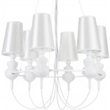 Żyrandol Queen biały | Step Into Design - Oświetlenie