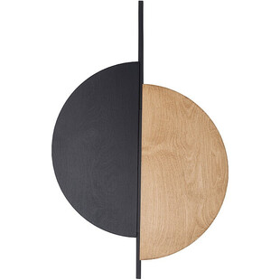 Kinkiet Sunset B Nowodvorski - Naturalny/Czarny | Sklep Lamp