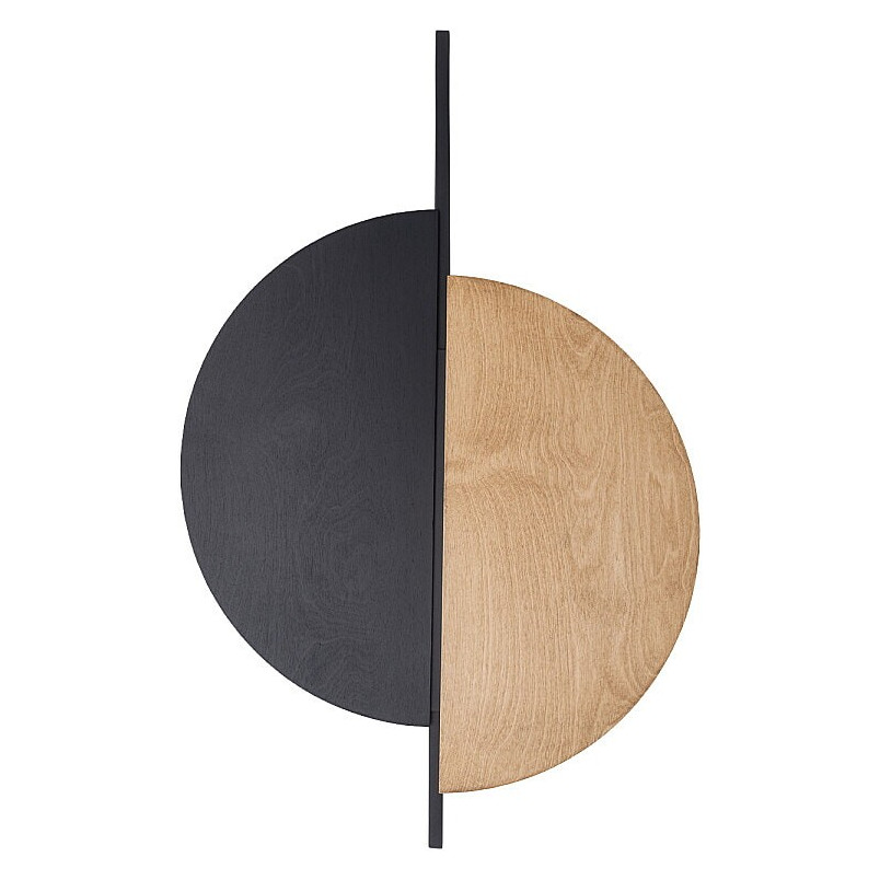 Kinkiet Sunset B Nowodvorski - Naturalny/Czarny | Sklep Lamp