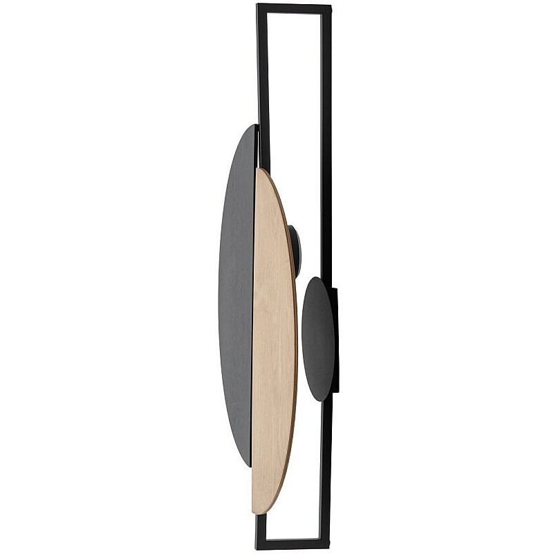 Kinkiet Sunset B Nowodvorski - Naturalny/Czarny | Sklep Lamp