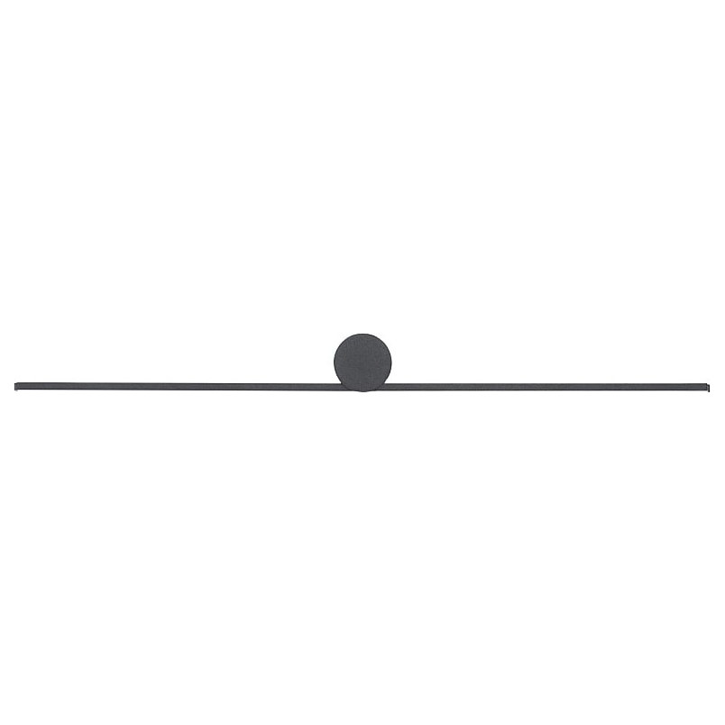 Kinkiet LED Spin czarny Nowodvorski | Minimalistyczny design