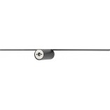 Kinkiet LED Spin czarny Nowodvorski | Minimalistyczny design