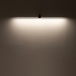 Kinkiet LED Spin czarny Nowodvorski | Minimalistyczny design