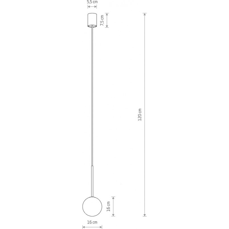 Lampa Wisząca Karo - Szkło Białe 16cm | Nowodvorski