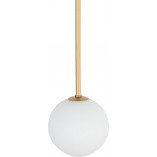 Lampa Sufitowa Kula | Nowodvorski | Biało-Złota 16cm