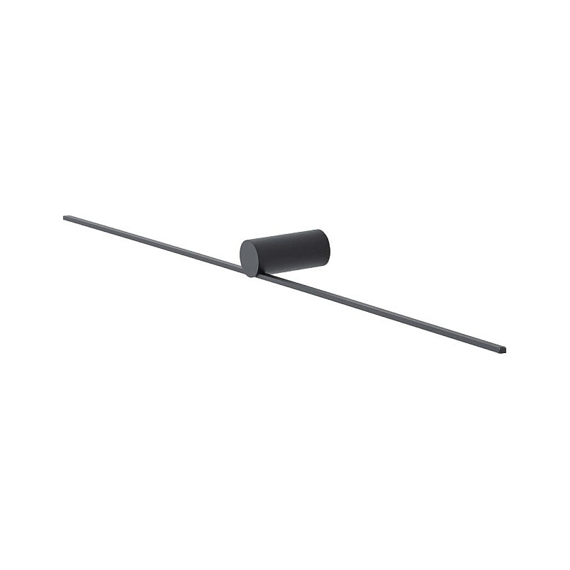 Kinkiet LED czarny Nowodvorski Spin - Minimalistyczny design