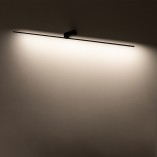 Kinkiet LED czarny Nowodvorski Spin - Minimalistyczny design