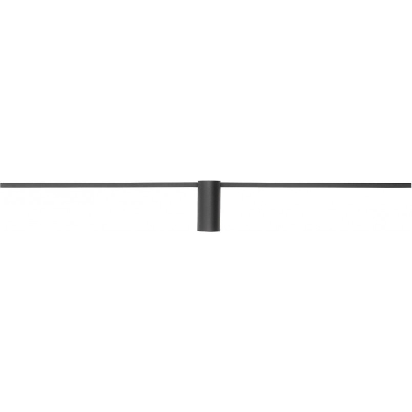 Kinkiet LED czarny Nowodvorski Spin - Minimalistyczny design