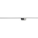 Kinkiet LED czarny Nowodvorski Spin - Minimalistyczny design