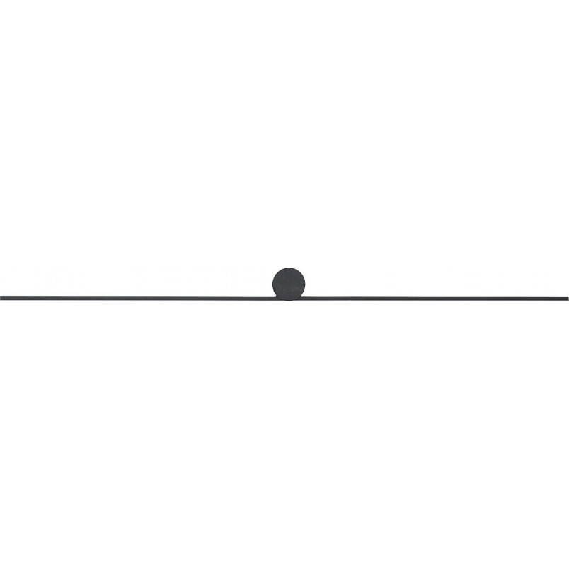 Kinkiet LED czarny Nowodvorski Spin - Minimalistyczny design