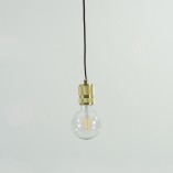 Lampa wisząca "żarówka" mosiądz Markslojd | Sklep z lampami