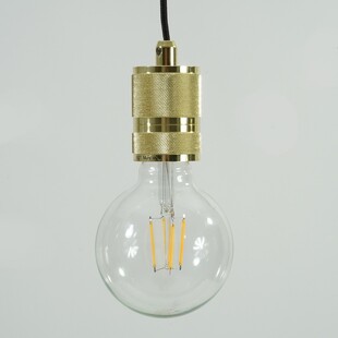 Lampa wisząca "żarówka" mosiądz Markslojd | Sklep z lampami