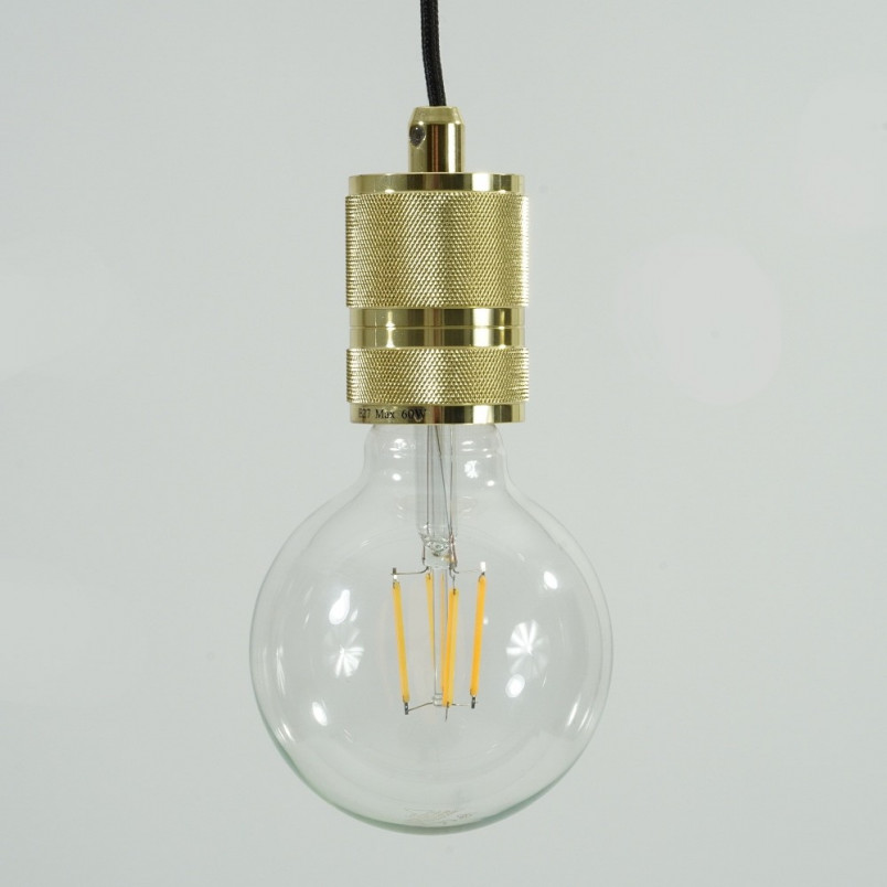 Lampa wisząca "żarówka" mosiądz Markslojd | Sklep z lampami