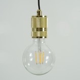 Lampa wisząca "żarówka" mosiądz Markslojd | Sklep z lampami