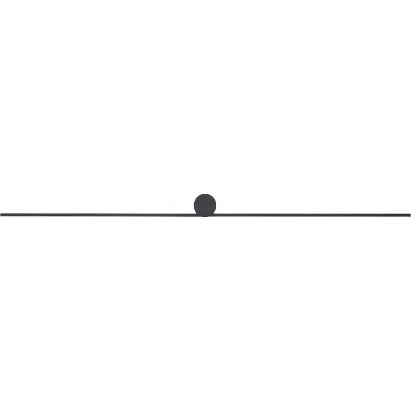 Kinkiet podłużny minimalistyczny Spin LED 120cm czarny Nowodvorski