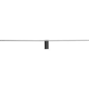 Kinkiet podłużny minimalistyczny Spin LED 120cm czarny Nowodvorski