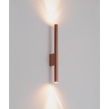 Kinkiet miedziany Nowodvorski Laser 40cm - Minimalizm i styl