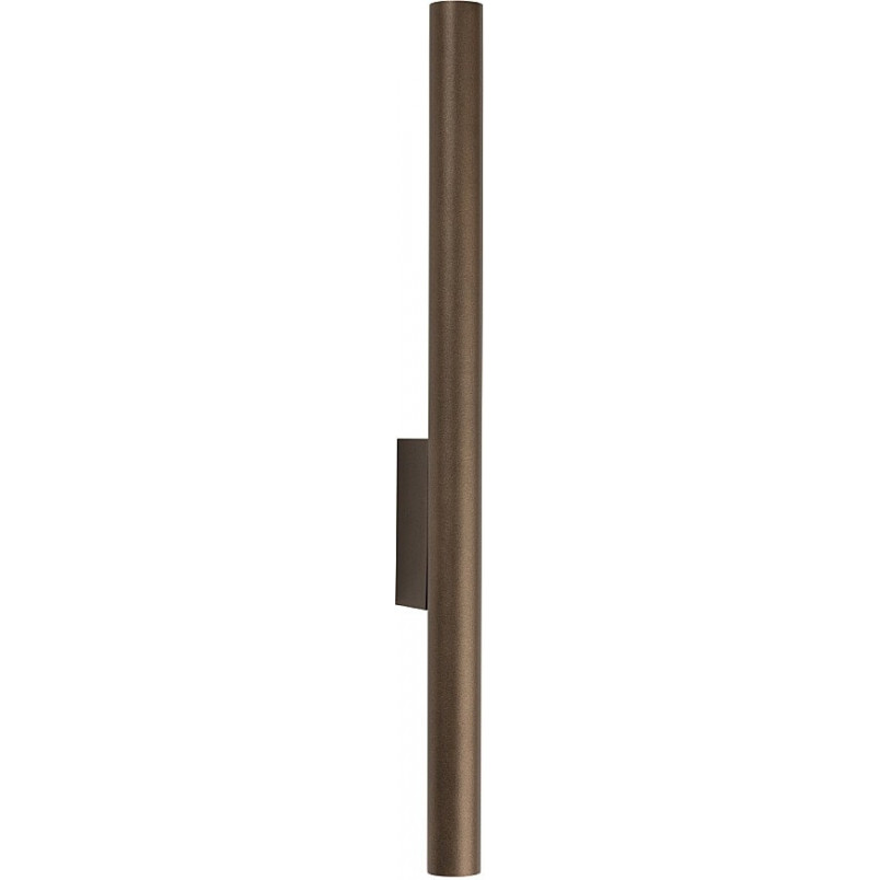 Kinkiet minimalistyczny tuba Laser 40cm brązowy - Nowodvorski