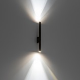 Kinkiet minimalistyczny tuba Laser 40cm brązowy - Nowodvorski