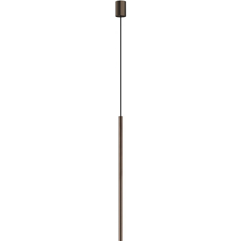 Lampa wisząca Nowodvorski Laser - Brązowa tuba | Sklep z lampami
