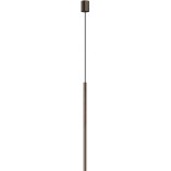 Lampa wisząca Nowodvorski Laser - Brązowa tuba | Sklep z lampami