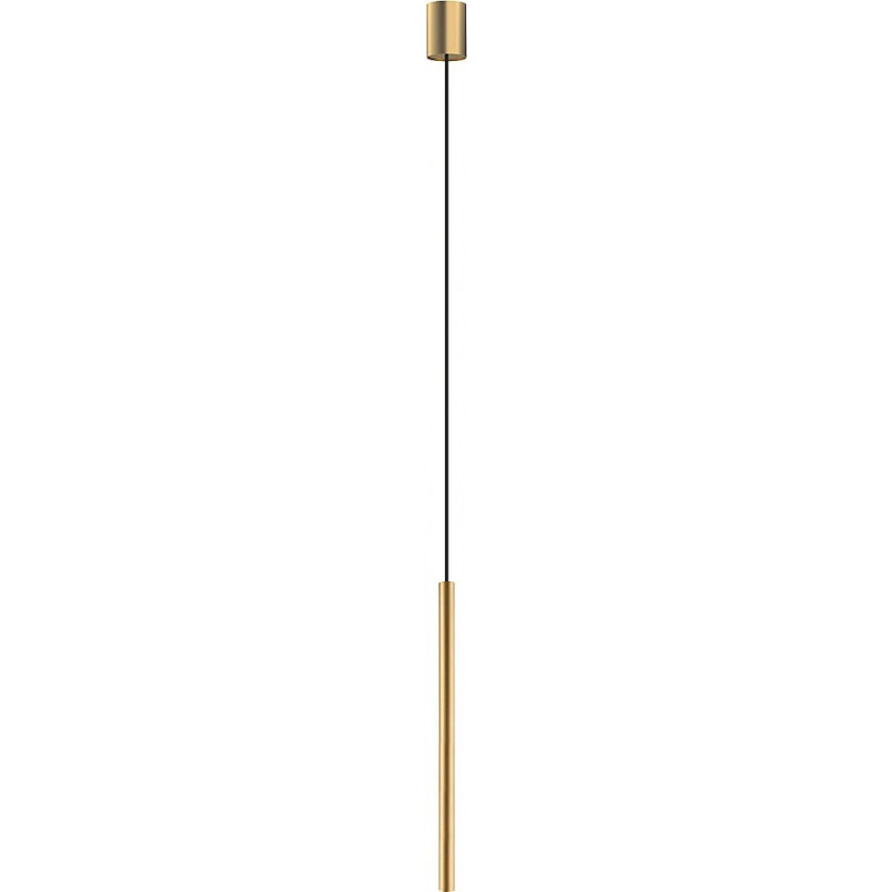 Lampa Wisząca Złota Tuba Laser Nowodvorski - Elegancki Design