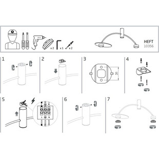 Lampa sufitowa Loft Heft | Nowodvorski - Ciemne drewno