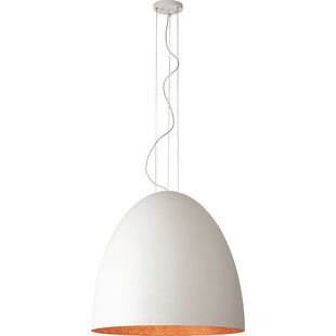 Lampa wisząca Egg 75cm biały/miedź Nowodvorski - Kup teraz!