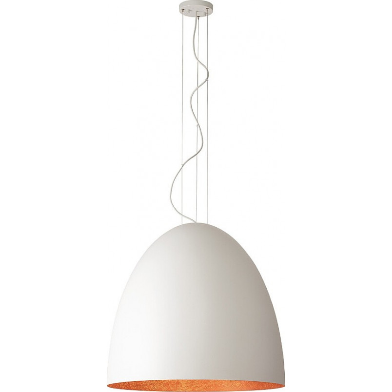 Lampa wisząca Egg 75cm biały/miedź Nowodvorski - Kup teraz!