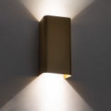 Kinkiet Bergen złoty Nowodvorski - Elegancki design | Sklep z lampami