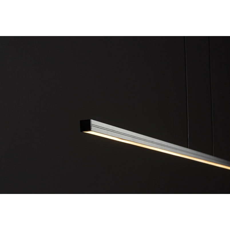 Lampa wisząca LED Bar 120cm czarna - Nowodvorski | Minimalizm