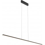 Lampa wisząca LED Bar 120cm czarna - Nowodvorski | Minimalizm