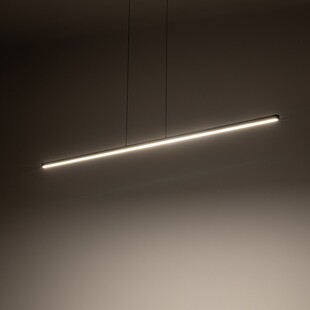 Lampa wisząca LED Bar 120cm czarna - Nowodvorski | Minimalizm