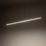 Lampa wisząca LED Bar 120cm czarna - Nowodvorski | Minimalizm