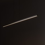 Lampa wisząca LED Bar 120cm czarna - Nowodvorski | Minimalizm