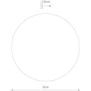 Kinkiet LED Okrągły Złoty Nowodvorski Ring 15cm - Kup Teraz!