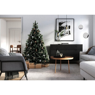 Kinkiet Okrągły Ring LED 29cm Czarny | Nowodvorski