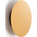 Kinkiet Okrągły Ring LED 15cm Złoty | Nowodvorski
