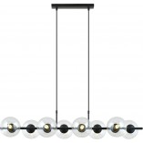 Lampa wisząca Emibig Rory VIII - 8 kloszy szklanych, 115cm