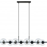 Lampa wisząca Emibig Rory VIII - 8 kloszy szklanych, 115cm