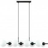 Lampa wisząca RORY VIII - Szklane kule białe | Emibig