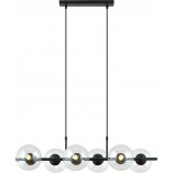 Lampa wisząca RORY - 6 szklanych kul | Emibig
