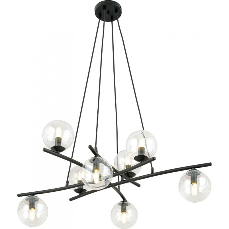 Lampa wisząca Essa VIII - szklane kule, nowoczesny design | Emibig
