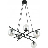 Lampa wisząca Essa V - szklane kule, nowoczesny design | Emibig
