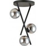 Lampa Sufitowa River III - Emibig | Szklane Kule, Grafit