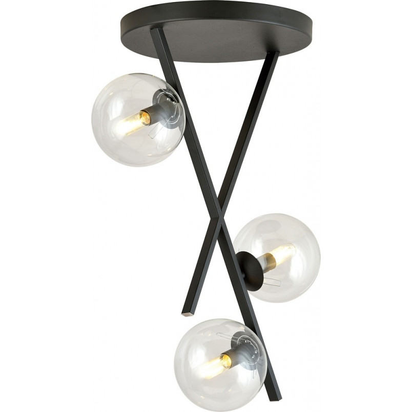 Lampa sufitowa River III - szklane kule | Emibig