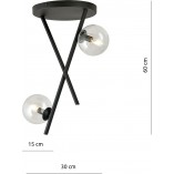 Lampa Sufitowa River II - Szkło, Design Emibig | Kup Teraz