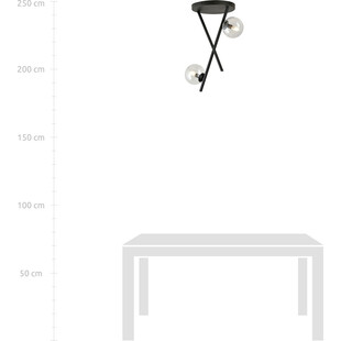 Lampa Sufitowa River II - Szkło, Design Emibig | Kup Teraz